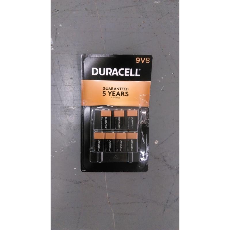 Duracell 9v 8pk Carded