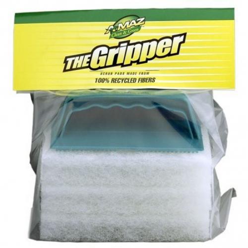 A-Maz the Gripper Handle + 3 Scrub Pads