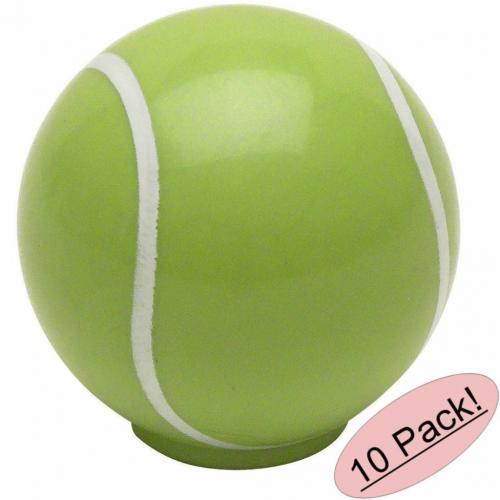 *10 Pack* Cosmas Athleticz Series 67124 Tennis Ball Round Cabinet Hardware Knob