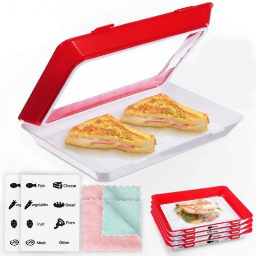 Food preservation tray (pack of 2)