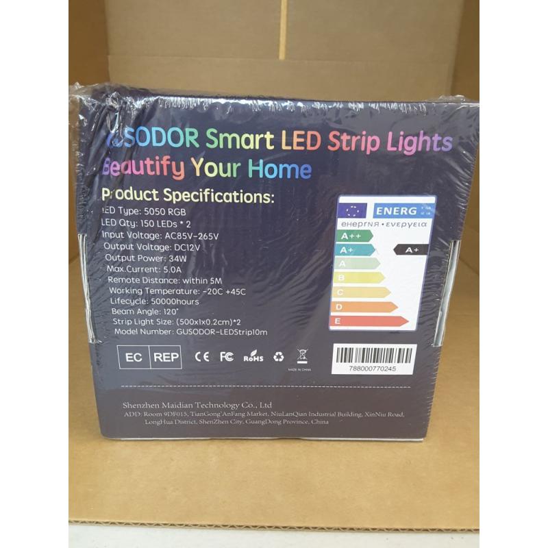 Smart Led Strip Lights - Gusodor