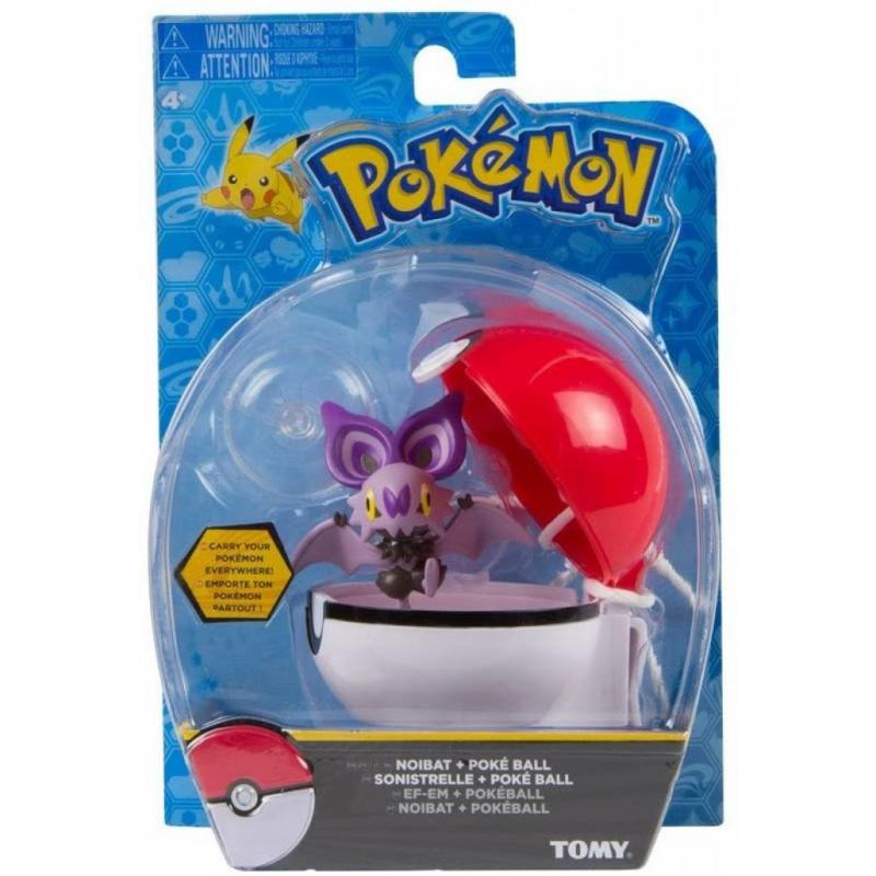 Pokemon Tomy Clip n Carry Pokeball Figure and Ball Set