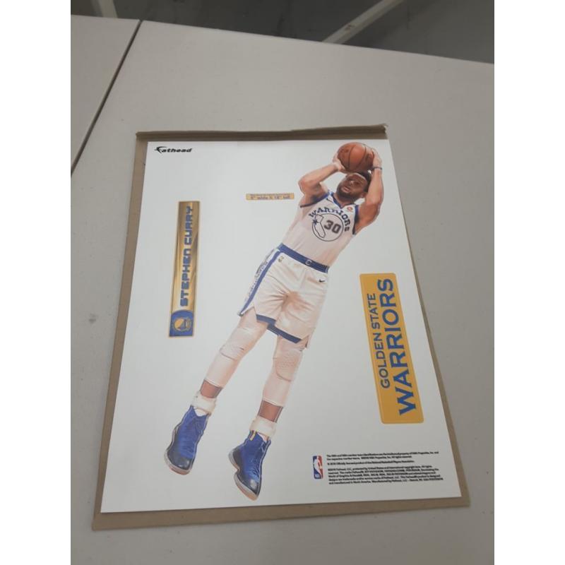 Fathead Stephen Curry Mini Graphic Golden State Warriors 12 Inch