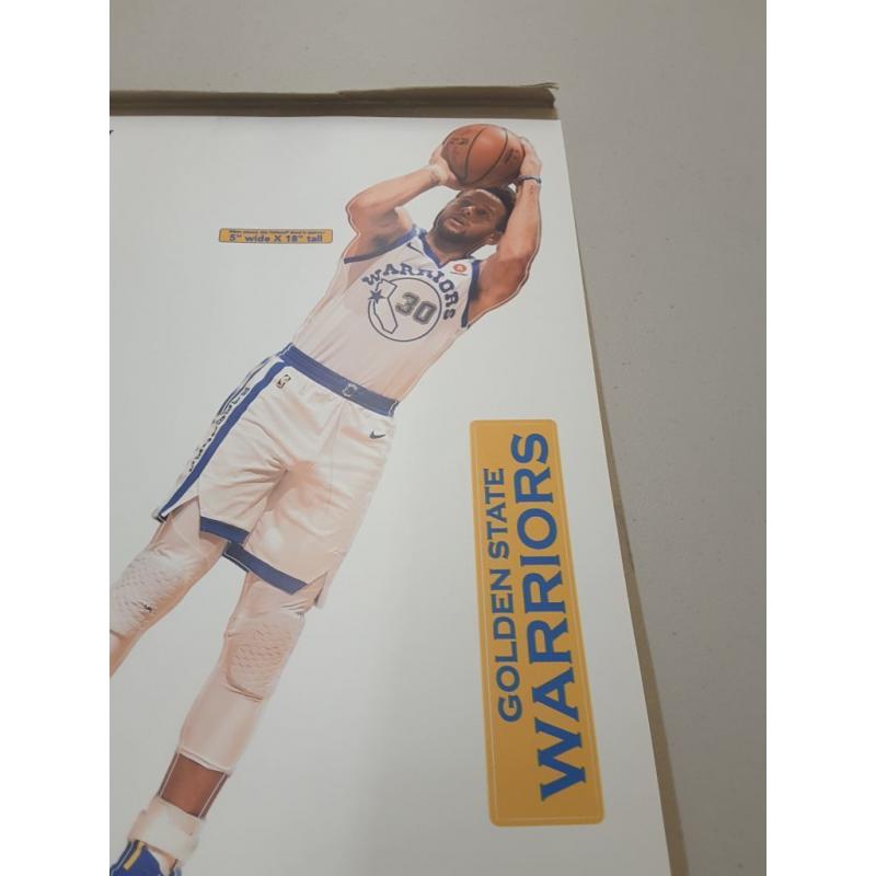 Fathead Stephen Curry Mini Graphic Golden State Warriors 12 Inch