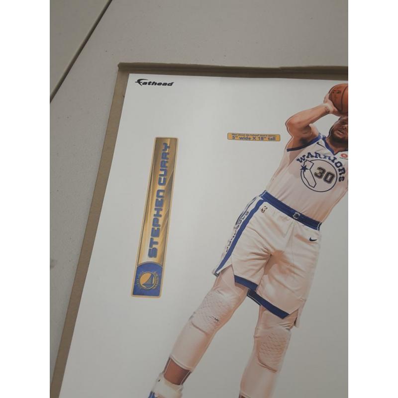 Fathead Stephen Curry Mini Graphic Golden State Warriors 12 Inch