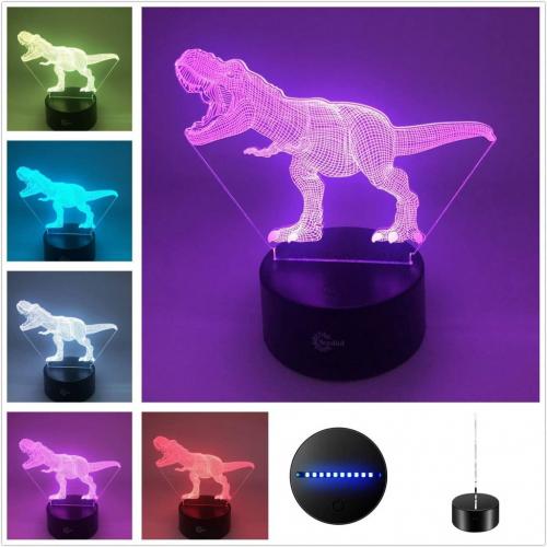Dinosaur Collection Suntint - Night Lamp with 3D Optical Lighting
