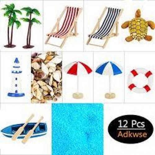 Beach Theme Medium Decorations by Adkwse