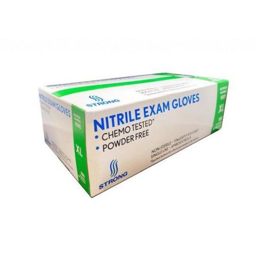 Nitrile Exam Gloves Powder Free Size XL 100 Count