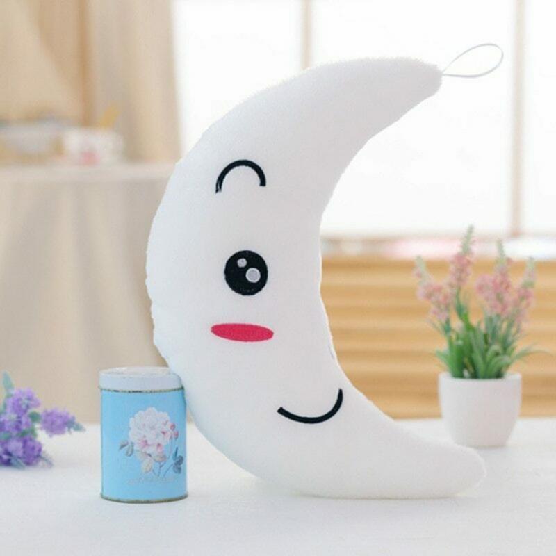 Cute Smile Face Moon Plush Toys