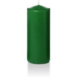 Yummy 2.25 x 5 Hunter Green Slim Round Pillar Candles