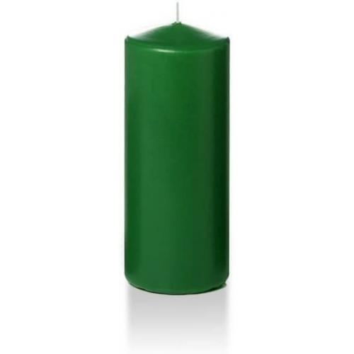 Yummy 2.25 x 5 Hunter Green Slim Round Pillar Candles