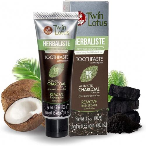 Twin Lotus Herbaliste Charcoal Toothpaste