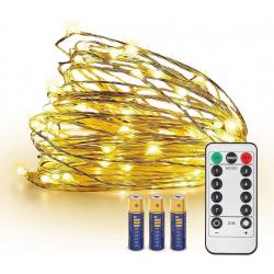 JMEXSUSS Fairy String Copper Wire Lights