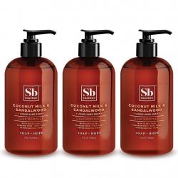 Soapbox Liquid Hand Soap, Coconut Milk & Sandalwood