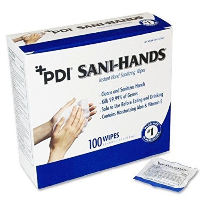 PDI Sani-Hands Instant Hand Sanitizing Wipes