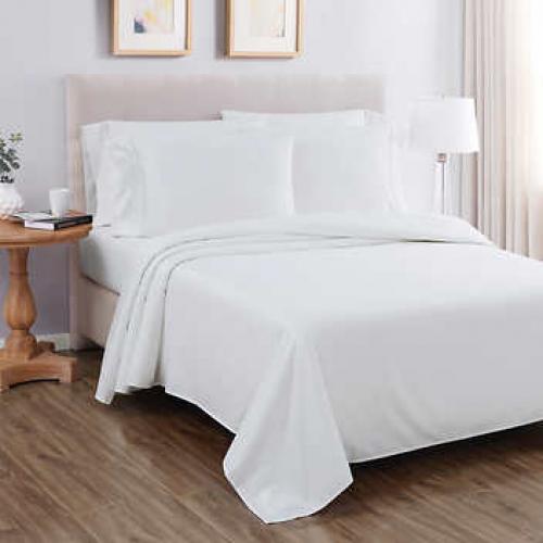 Kirkland Signature 680tc Sheet Set King [White]