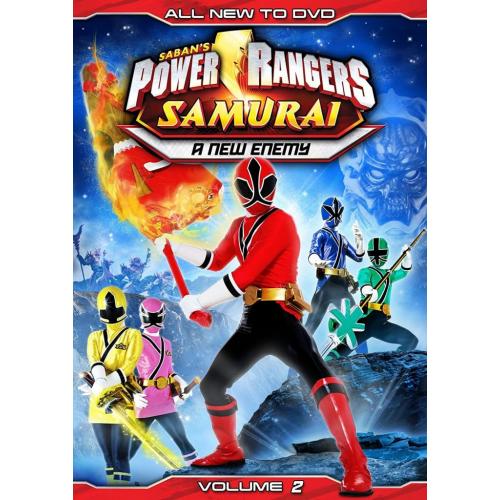 Power Rangers Samurai a New Enemy DVD