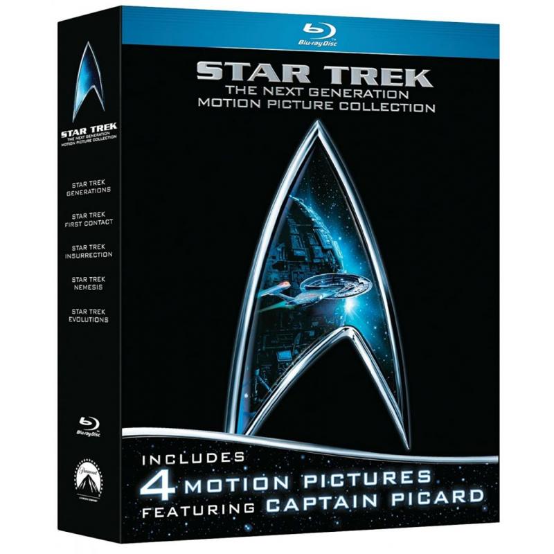 Star Trek : The Next Generation Motion Picture Movie Collection