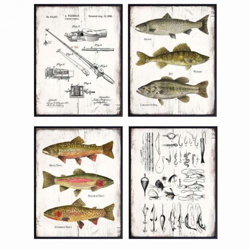 Fishing Accessories Prints