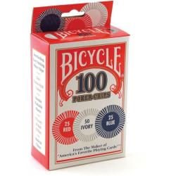 100 Bicycle Poker Chips