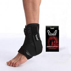 Venom Ankle Brace Neoprene Lace Up Compression Sleeve