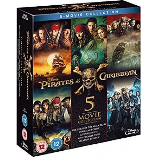 Disney Pirates Of The Caribbean Blu-Ray, 1-4