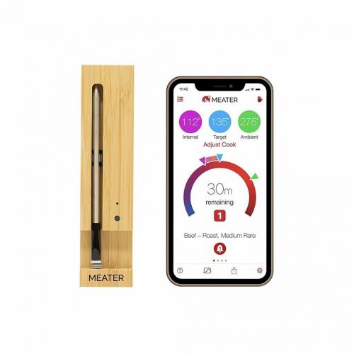 Original Meater | 33ft True Wireless Smart Meat Thermometer For the Oven Grill Kitchen Bbq Rotisserie With Bluetooth and Wifi Digital Connectivity