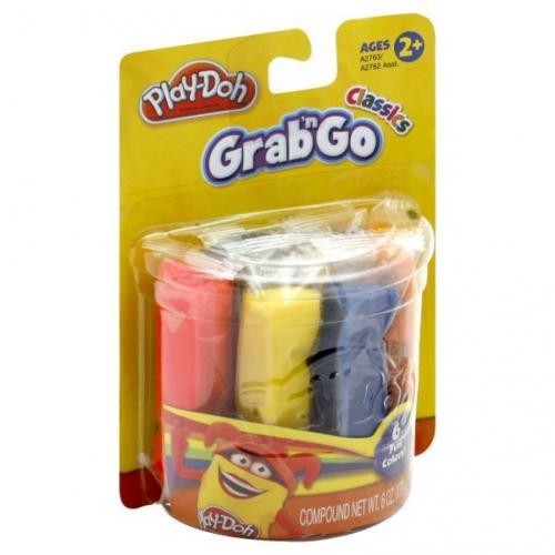 Play-Doh Grab 'n Go Classics 6 Fun colors