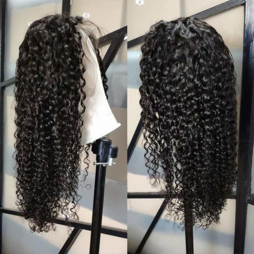 Persephone Curly Lace Front Wigs Pre Plucked Brazilian Human Hair Wig