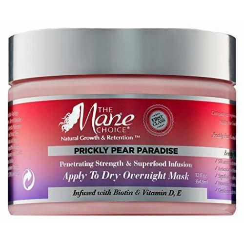 THE MANE CHOICE - Prickly Pear Paradise Apply to Dry Overnight Mask - Antioxidant-Rich Strengthening Hair Mask