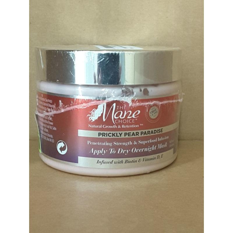 THE MANE CHOICE - Prickly Pear Paradise Apply to Dry Overnight Mask - Antioxidant-Rich Strengthening Hair Mask