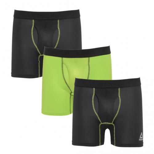 Reebok Performance Boxer Briefs 3 Pack - Men's Large