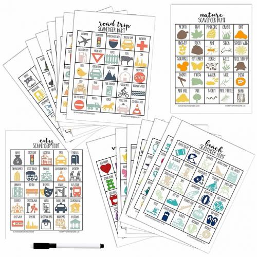 Scavenger Hunt Game for Kids and Family