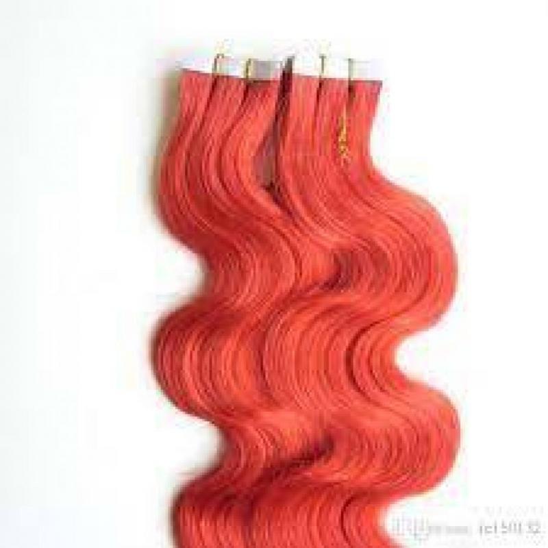 Tape In Skin Weft Remy Human Hair Extensions