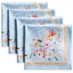 Maison d' Hermine Set of 4 Napkins 20 x 20100% Cotton