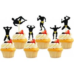 Male Dancers Cupcake Toppers