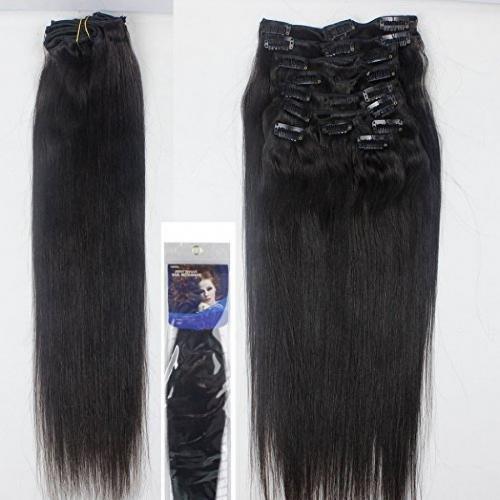 Clip in Hair Extensions 20 Double Weft 100% Remy Human Hair Grade 7A Quality