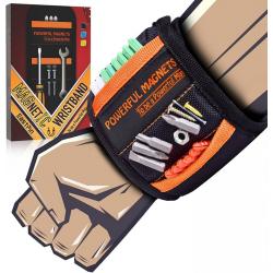 Magnetic Wristband for Holding Screws