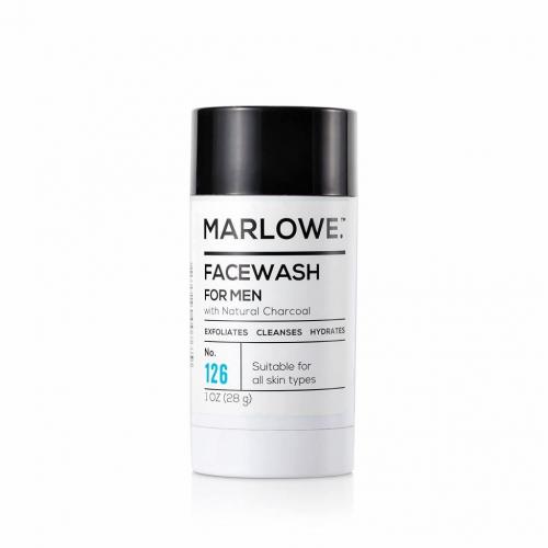 MARLOWE. No. 126 Charcoal Face Wash Cleansing Stick, 1oz