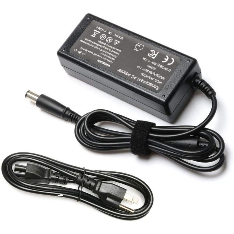 65W Laptop Charger AC/DC Adapter for HP Pavilion
