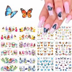 Butterfly Nail Art Stickers