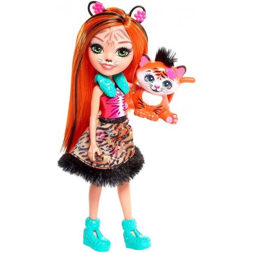 Enchantimals TANZIE Tiger Doll & TUFT Figure
