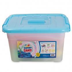 Sensory Sand, 4 Pounds of Beige Sand/54 Plastic Accessories