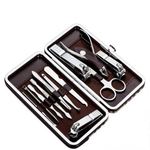 Tseoa Manicure/ Pedicure Kit, Nail Tools with Travel Case