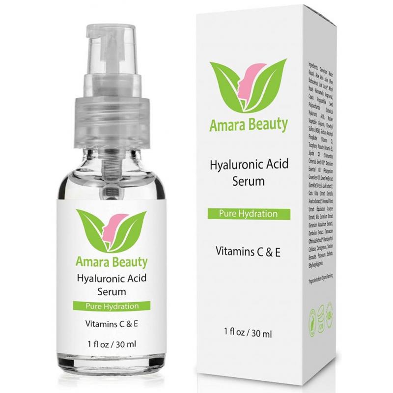 Hyaluronic Acid Serum for Skin with Vitamin C & E