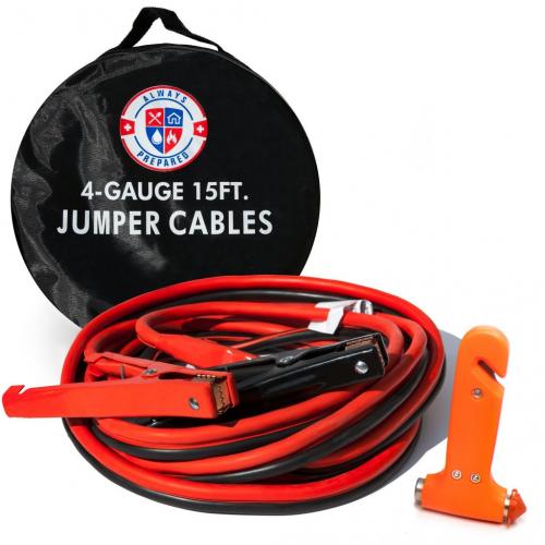 Always Prepared 4 Gauge Jumper Cables