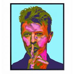 David Bowie Andy Warhol Style Pop Art Print