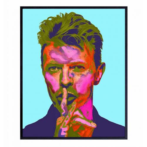 David Bowie Andy Warhol Style Pop Art Print