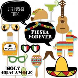 Mexican Fiesta Designs Photo Booth Props
