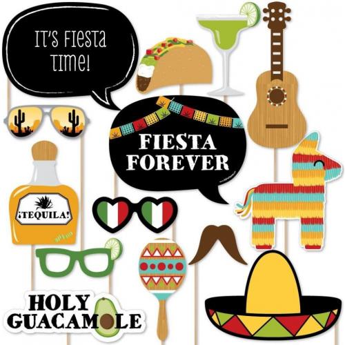 Mexican Fiesta Designs Photo Booth Props